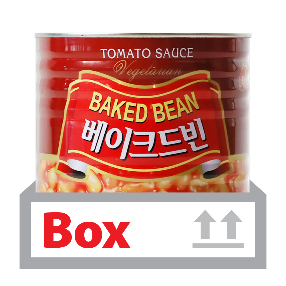 베이키드빈스 2,600g*6ea(박스)/삼아