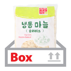 냉동마늘(슬라이스) 800g*10ea(박스)/황보마을