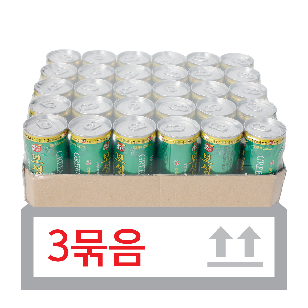 참맑은보성녹차 175ml*30ea(3박스)/대일