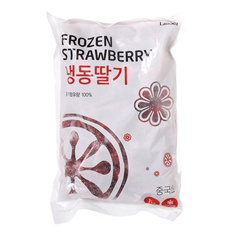 <b>[땡처리~봉지파손]</b> 냉동딸기 1kg/랜시푸드