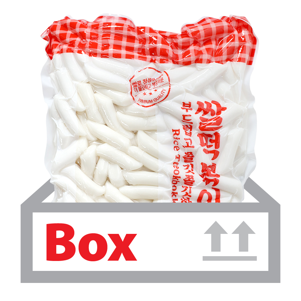 쌀떡볶이(중/진공) 1.5kg*10ea(박스)/하나식품