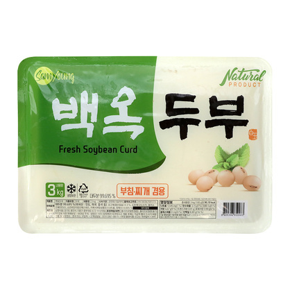 백옥두부 3kg/삼영식품