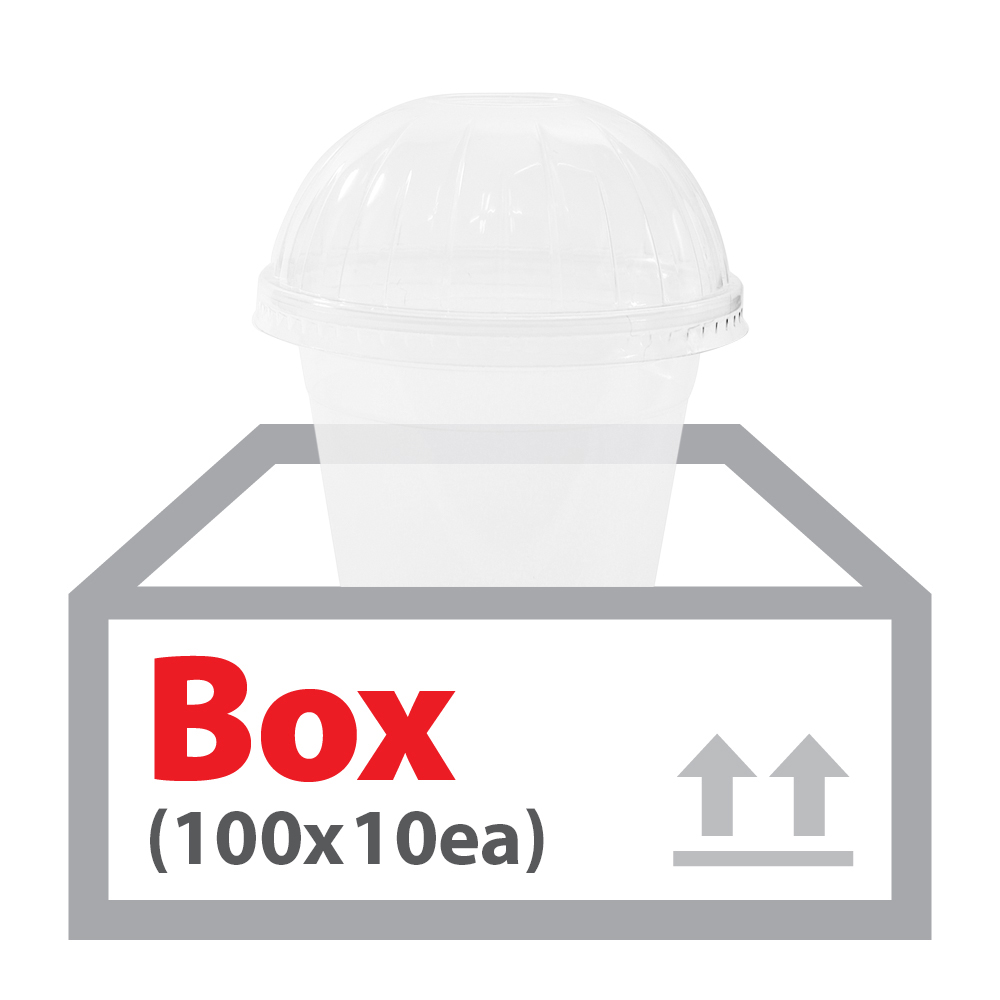 투명컵12oz(돔/몸통+뚜껑) 1000입(박스)