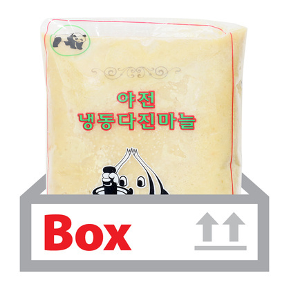 <b>[상시초특가]</b> 냉동다진마늘 1kg*10ea(박스)/야전