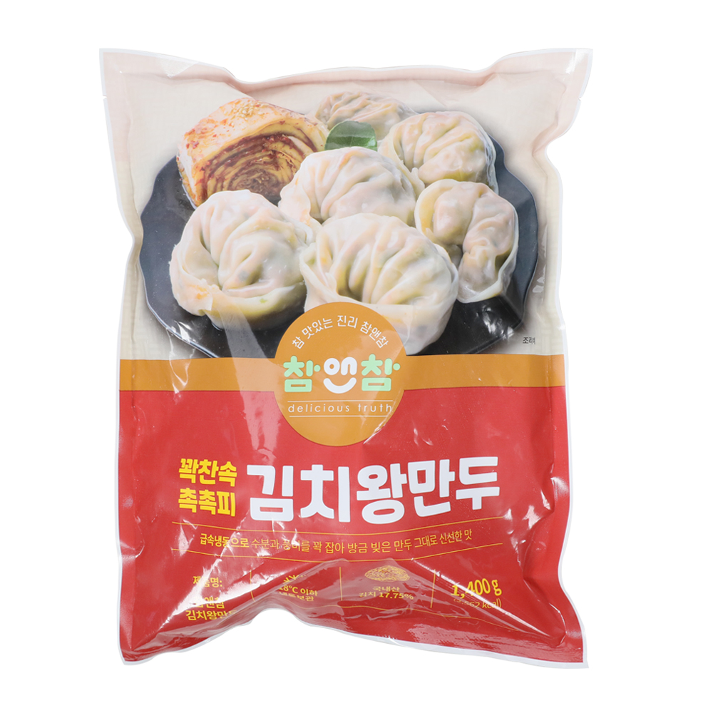 참앤참김치왕만두 1.4kg/취영루