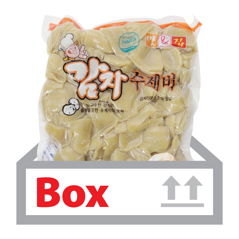 감자수제비 1kg*10ea(박스)/별가식품