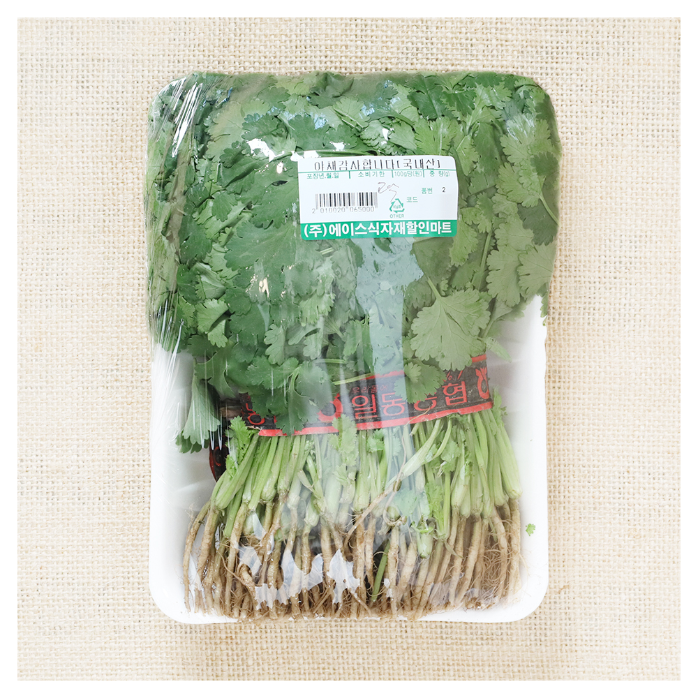 고수(국내산) 1단