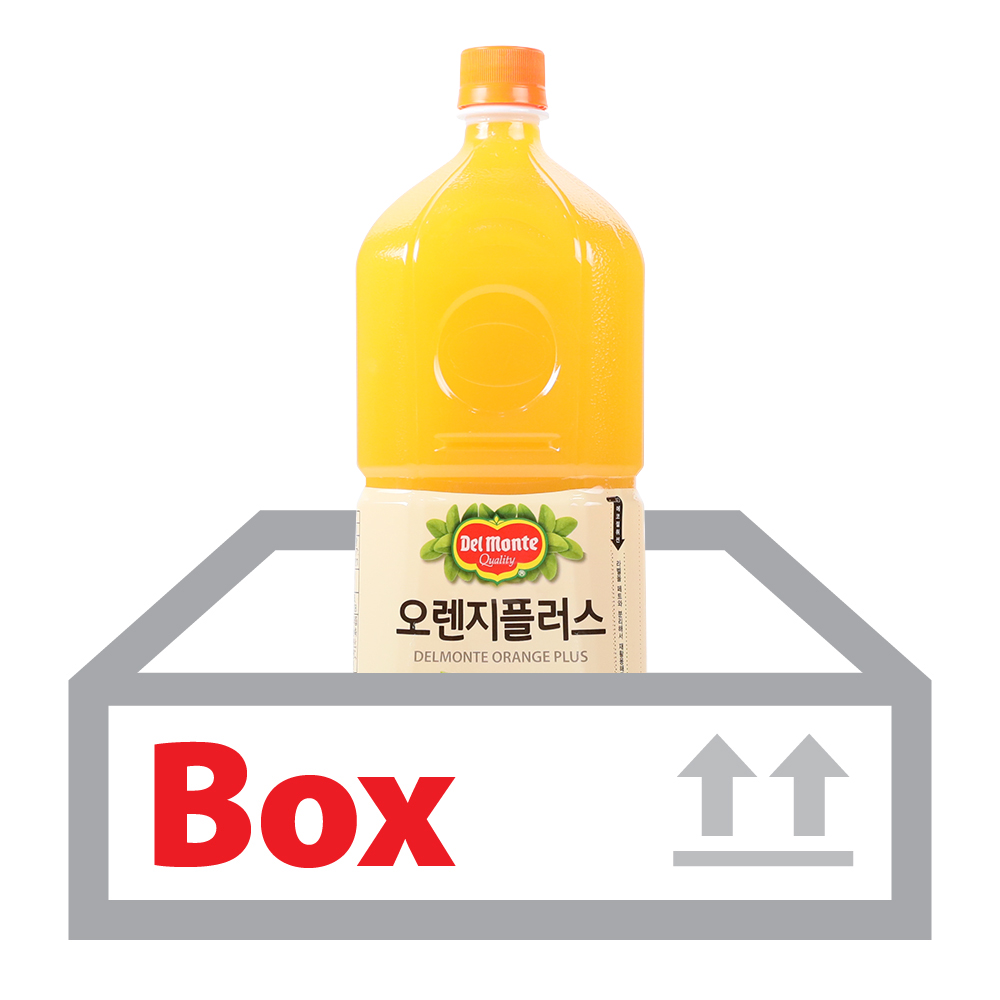 오렌지플러스 1.8L*6ea(박스)/델몬트