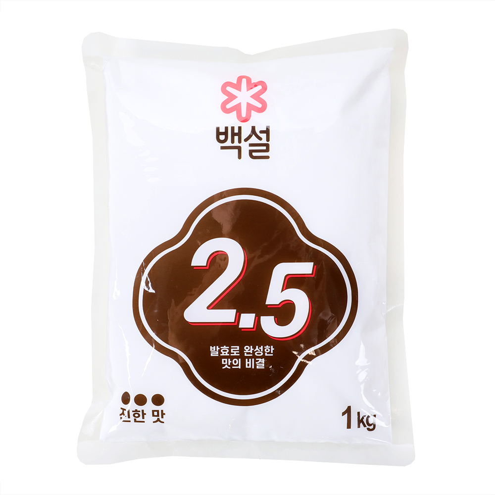 발효조미료2.5 1kg/백설