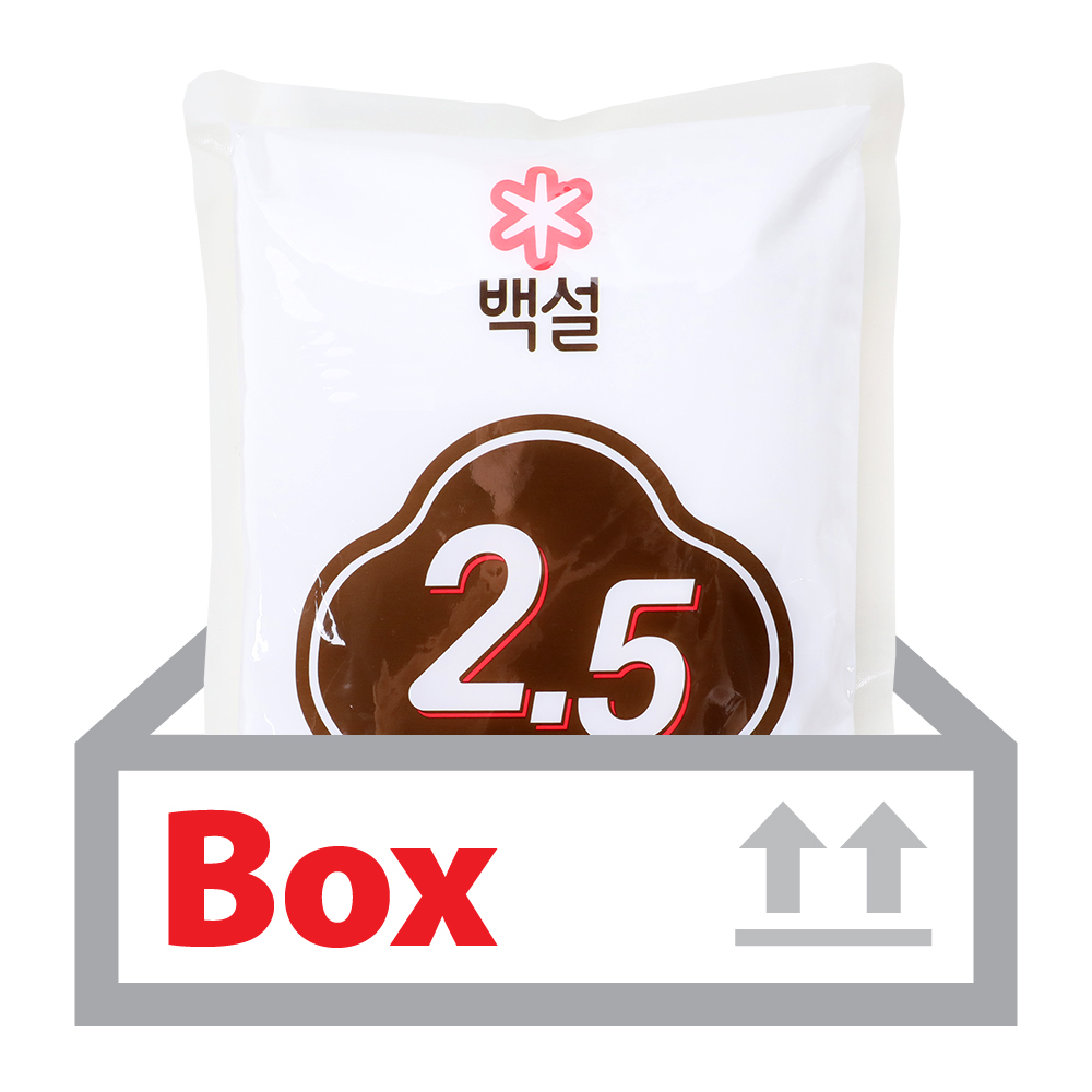 발효조미료2.5 1kg*20ea(박스)/백설