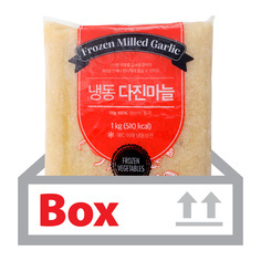 냉동다진마늘 1kg*10ea(박스)/희망