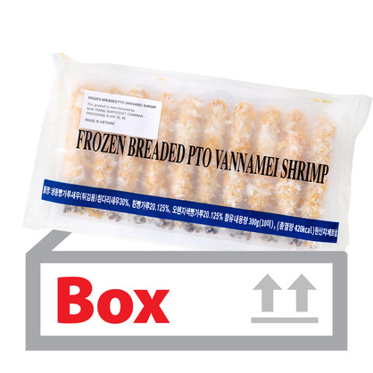 냉동빵가루새우(10미) 300g*20ea(박스)