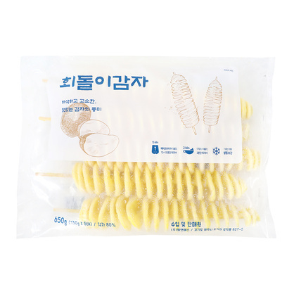 회돌이감자(130g*5입) 650g