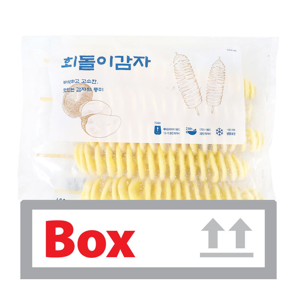 회돌이감자(130g*5입) 650g*10ea(박스)