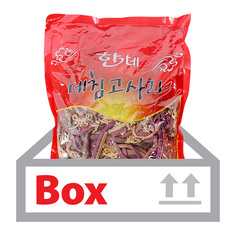 데침고사리 1kg*10ea(박스)/한가네