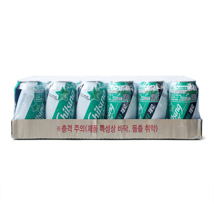 칠성사이다제로(업소용) 355ml*24캔(박스)