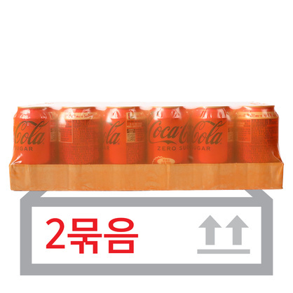 코카콜라제로(업소용) 355ml*24캔(2박스)/코카콜라