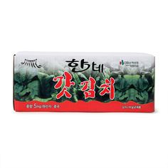 <b>[릴레이특가]</b> [냉장포장]한가네갓김치 5kg