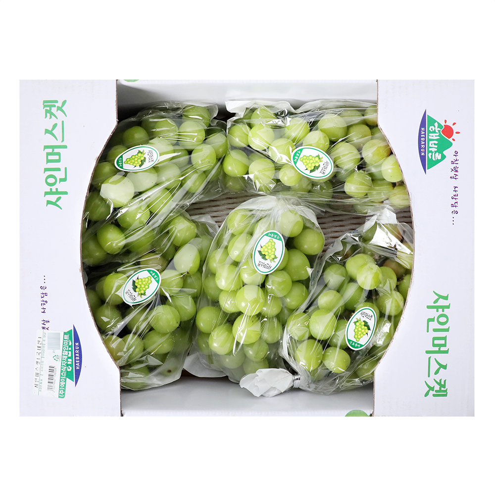 샤인머스켓(5수) 4kg