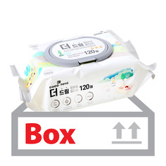 더드림엠보싱물티슈(캡형) 120매*24ea(박스)/코코토토
