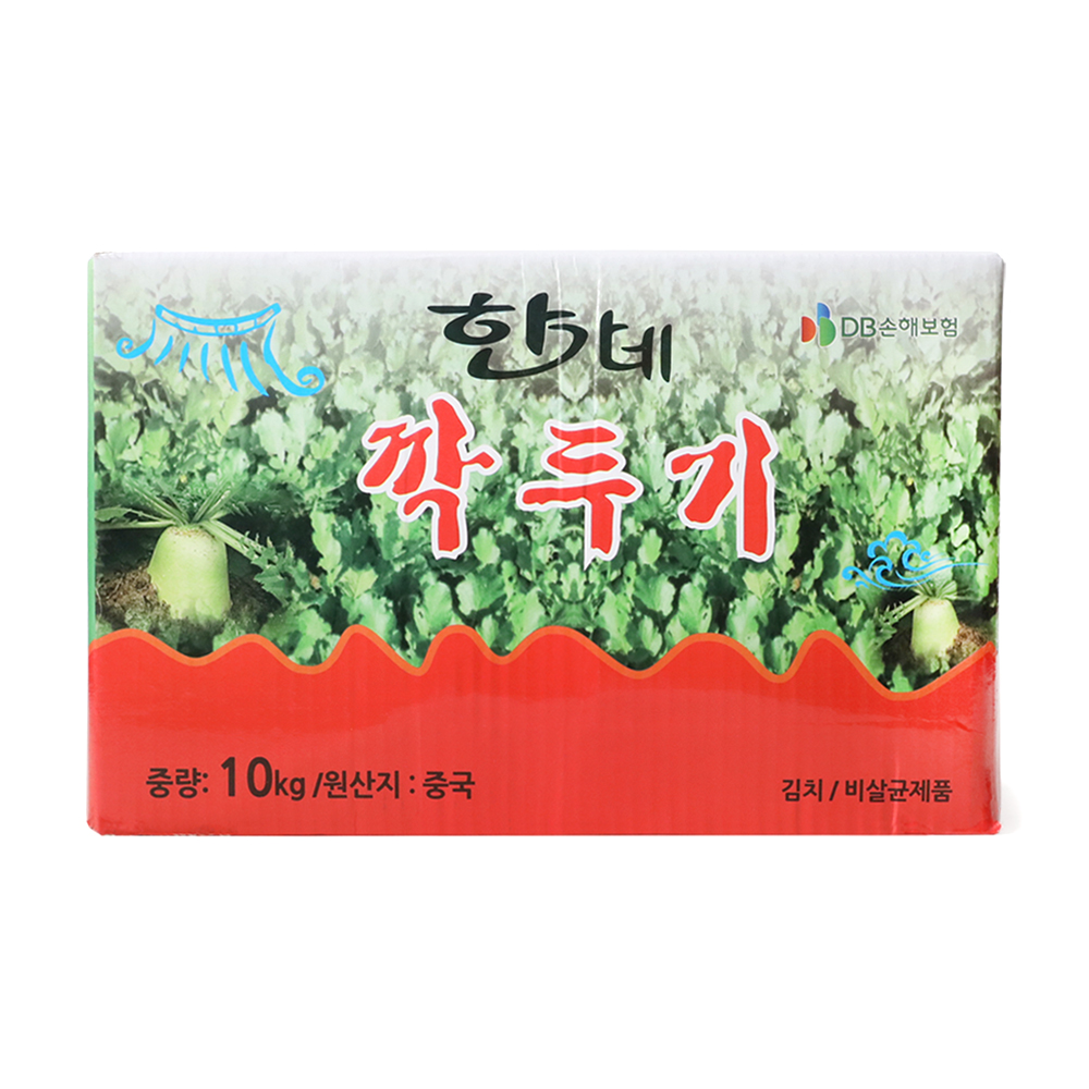 [냉장포장]한가네깍두기 10kg