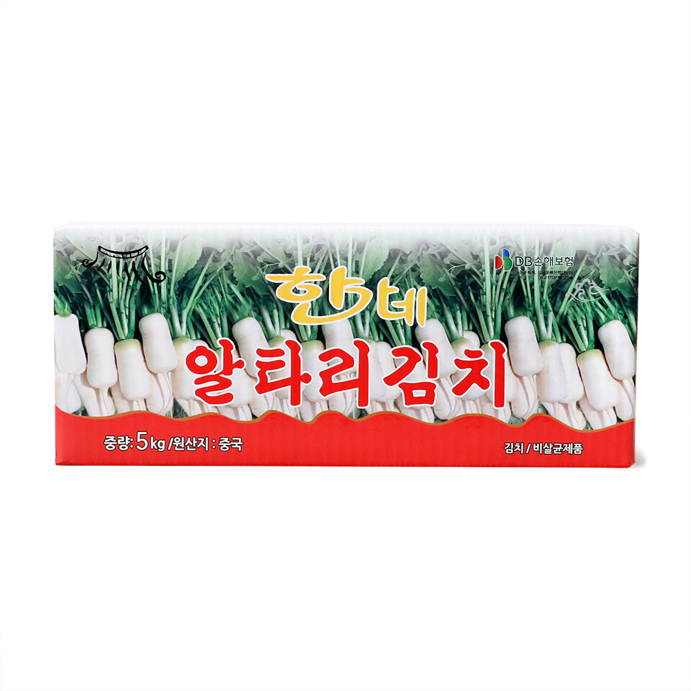 [냉장포장]한가네알타리김치 5kg