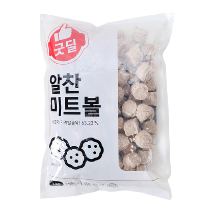 알찬미트볼 1kg/굿딜