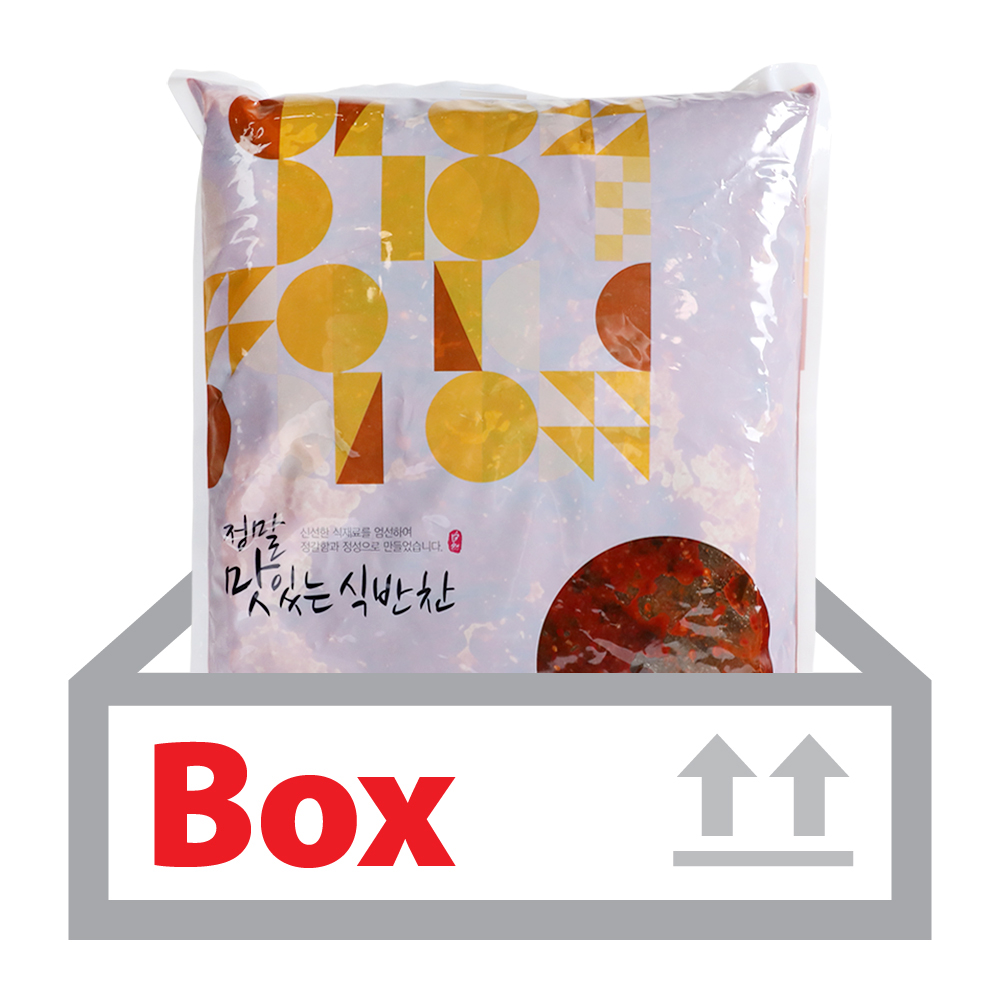 양념깻잎 4kg*4ea(박스)/선우푸드