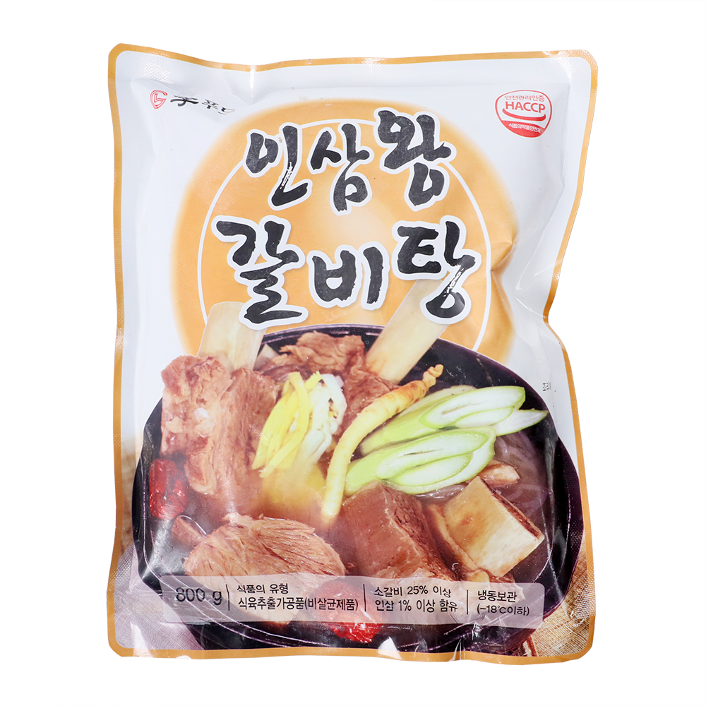 인삼왕갈비탕 800g/이푸드