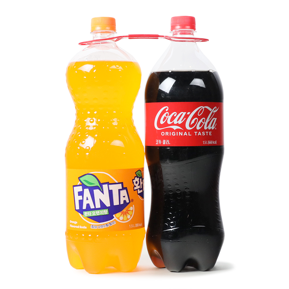 코카콜라 1.5L+환타오렌지 1.5L/코카콜라