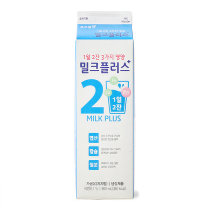 <b>[상시초특가]</b> 밀크플러스 900ml/푸르밀