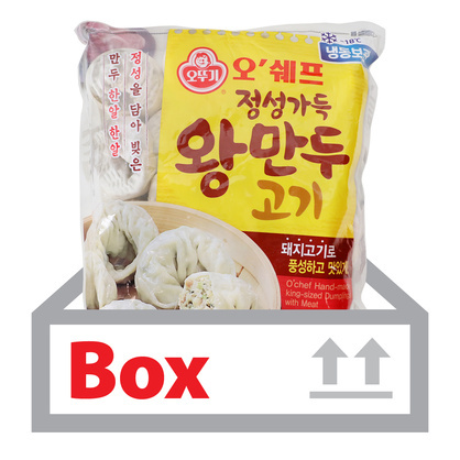 오쉐프 정성가득고기왕만두 1.3kg*6ea(박스)/오뚜기