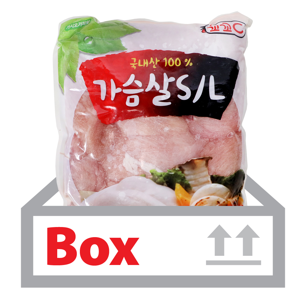 닭가슴살SL(국내산) 2kg*6ea(박스)/대한CMF
