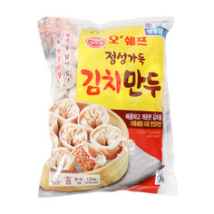 오쉐프 정성가득김치만두 1.3kg/오뚜기