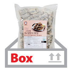 미니김말이튀김 1kg*10ea(박스)/그린쉘