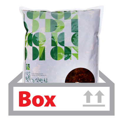 고들빼기무침 4kg*4ea(박스)/선우푸드