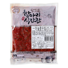 마늘쫑무침 1kg/기운찬