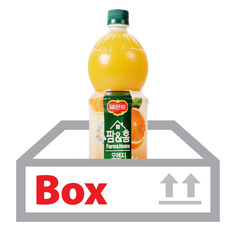 팜앤홈오렌지 1.2L*6ea(박스)/델몬트