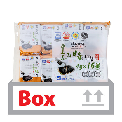 올리브유로구운김(16입)*10ea(박스)/팔도강산