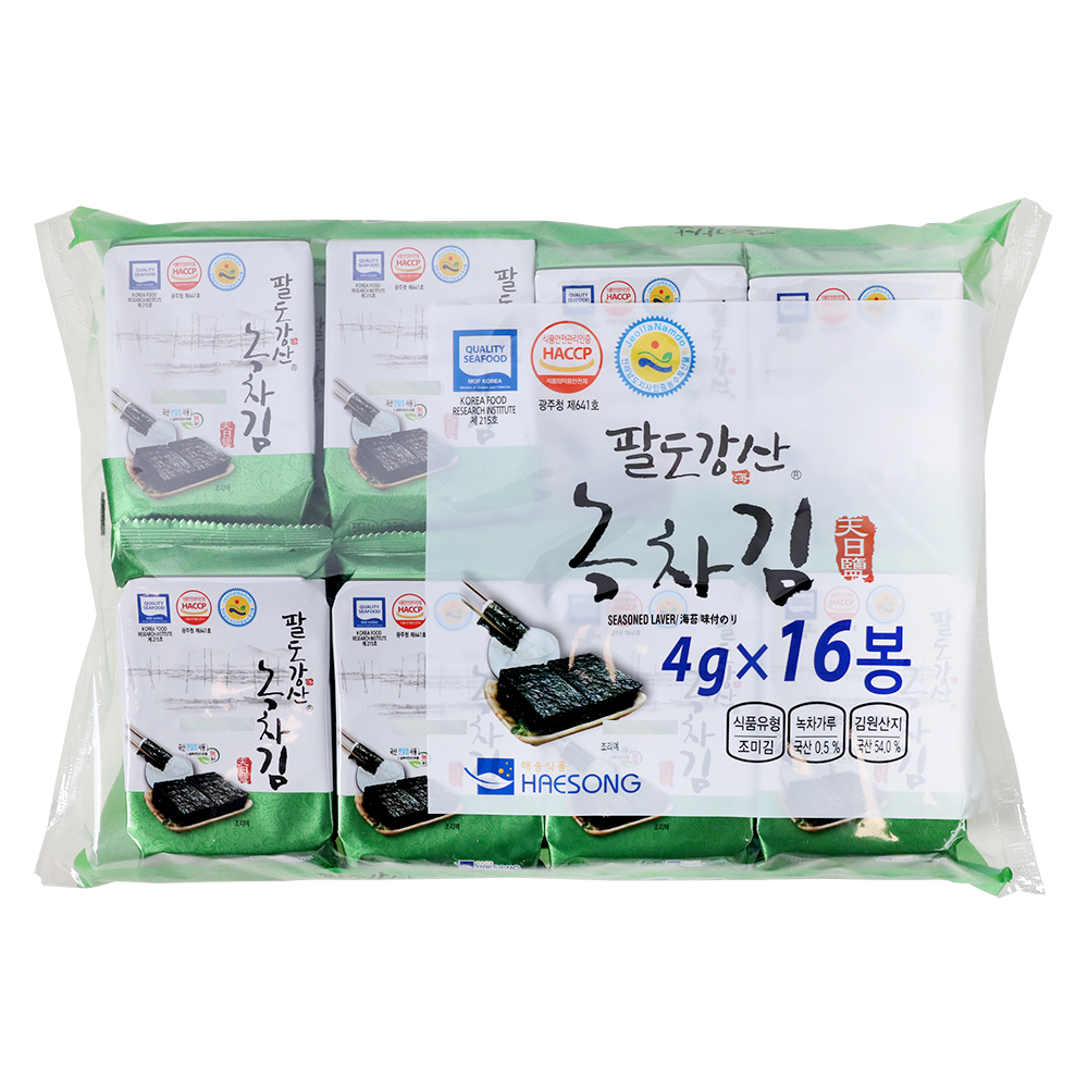 녹차김(16입)/팔도강산