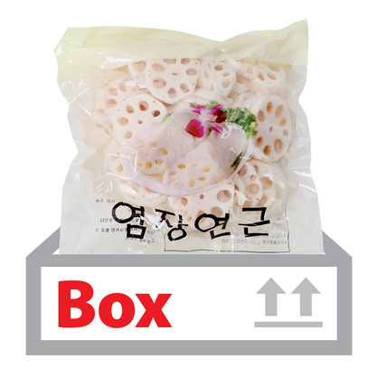 염장연근 1kg*10ea(박스)