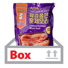 육즙품은훈제오리(완포) 900g*10ea(박스)/영해식품