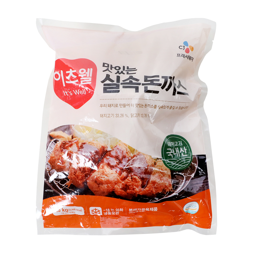 맛있는실속돈까스 130g*10입/이츠웰