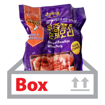 육즙품은훈제오리(완포) 800g*12ea(박스)/영해식품