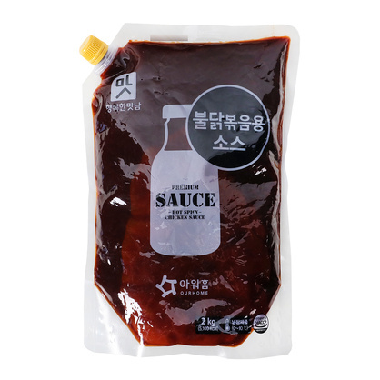 행복한맛남 불닭볶음용소스 2kg/아워홈