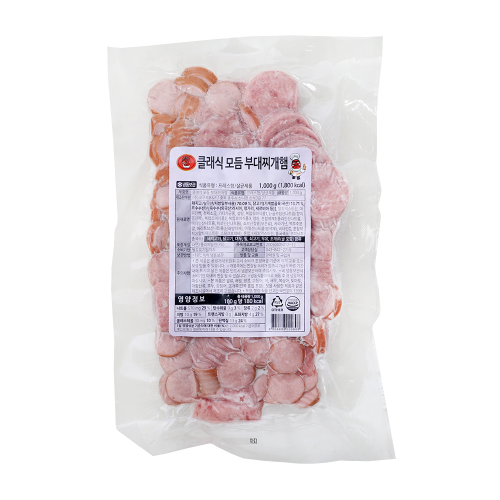 클래식모듬부대찌개햄 1kg/코주부