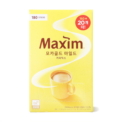 맥심모카골드마일드 160T+20T/동서