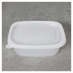 사각죽용기(대)(몸통+뚜껑) 50입/아주