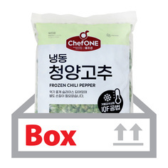 냉동청양고추 1kg*10ea(박스)/쉐프원