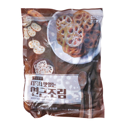 연근조림 1kg/반찬단지